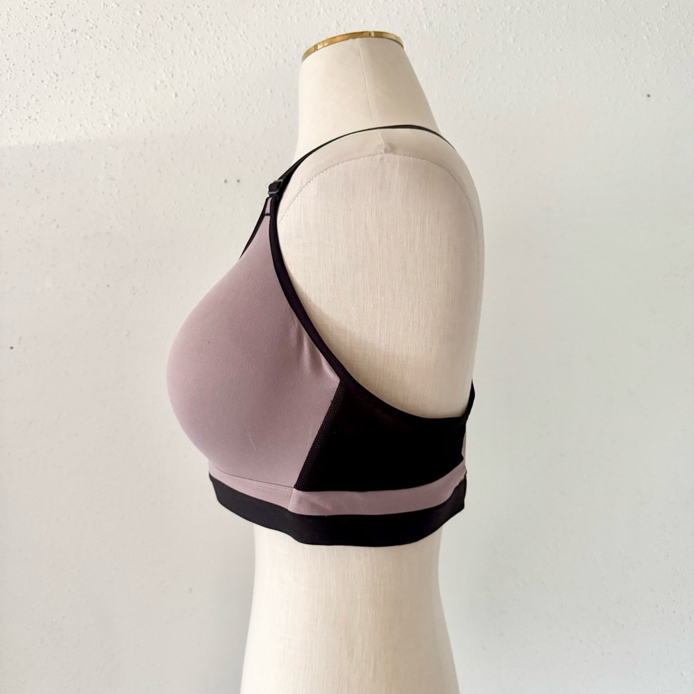 VS SPORT Incredible Sports Bra Purple Black Women's VSX Underwire Max Support L - Picture 4 of 6